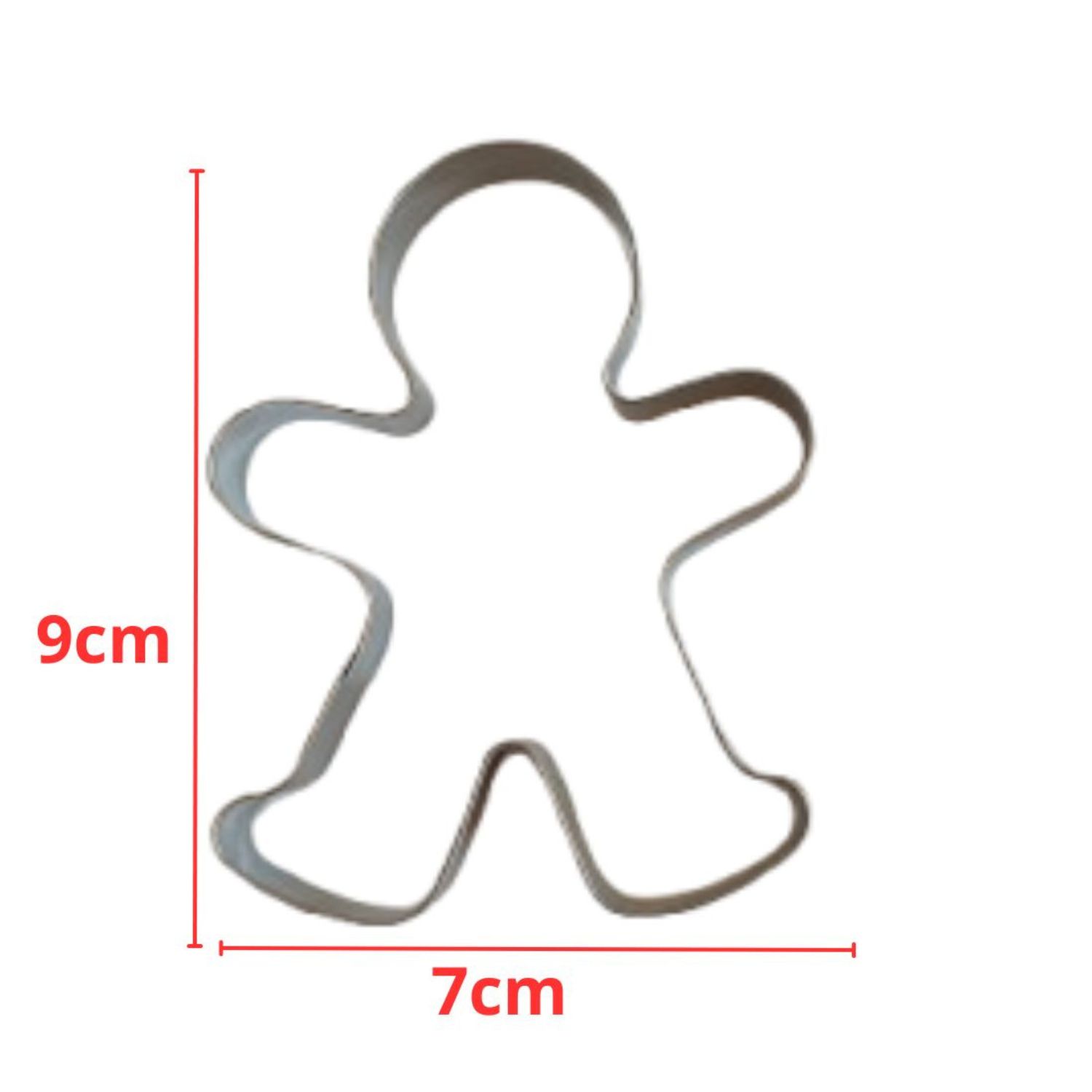 Nerezové vykrajovátko perníčka 9cm