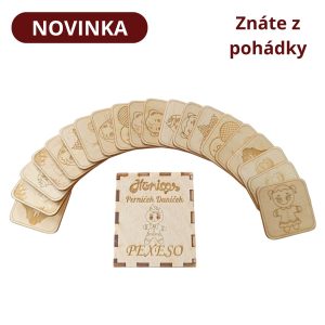 Dřevěné perníčkové pexeso